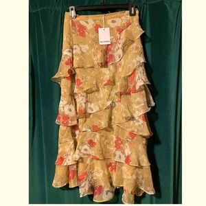 Walter Baker Brigette Midi Skirt